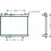 Radiatore acqua per PEUGEOT 206 dal 1998 al 2009