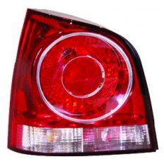 Fanale posteriore rosso per VOLKSWAGEN POLO dal 2005 al 2009 lato sinistro guidatore