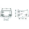 Radiatore olio per MERCEDES-BENZ SPRINTER dal 2000 al 2005