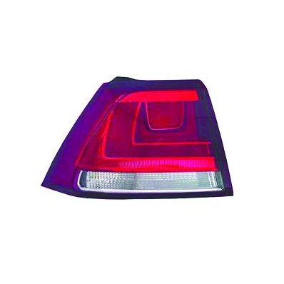 Fanale posteriore esterno rosso berlina per VOLKSWAGEN GOLF  VII dal 2012 al 2016 lato destro passeggero Codice OEM 5G0945096