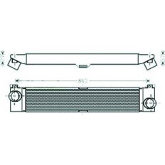 Intercooler per FIAT DUCATO dal 2006 al 2014