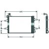 Condensatore per SKODA FABIA dal 1999 al 2004