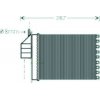 Scambiatore di calore per FIAT SEICENTO dal 1998 al 2010