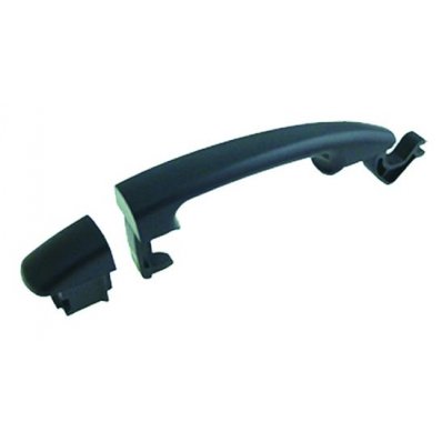 Maniglia esterna posteriore dx-sx s-foro nottolino nera per CITROEN BERLINGO dal 2008 al 2011 Codice OEM 9101GP