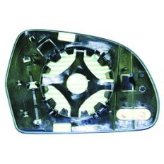 Piastra specchio retrovisore termica 07-09-09-12 per AUDI A3 dal 2008 al 2012 lato sinistro guidatore