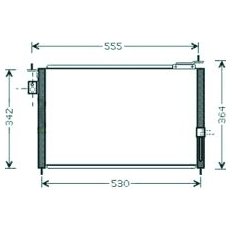 Condensatore per HONDA CIVIC dal 2001 al 2003