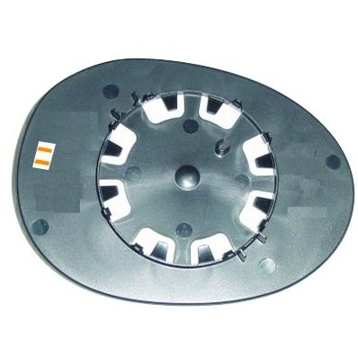 Piastra specchio retrovisore termica per CITROEN C1 dal 2005 al 2009 lato sinistro guidatore Codice OEM 26060JX30A