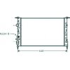 Radiatore acqua per RENAULT MEGANE dal 1995 al 1999