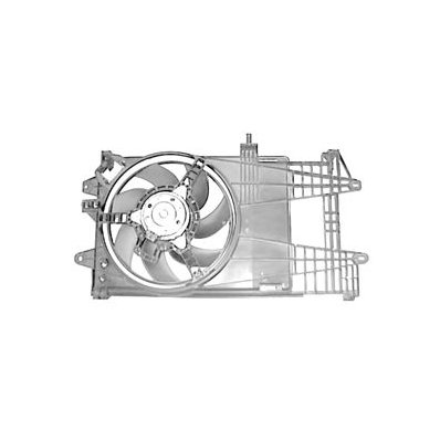 Elettroventola 1.2 8v - 1.2 16v a.c. impianto Marelli-Denso per FIAT PUNTO dal 1999 al 2003 Codice OEM 46841314