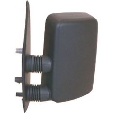 Retrov. manuale braccio corto nero 06-94-12-98 per CITROEN JUMPER dal 1994 al 2002 lato sinistro guidatore