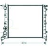 Radiatore acqua per RENAULT CLIO dal 1994 al 1996