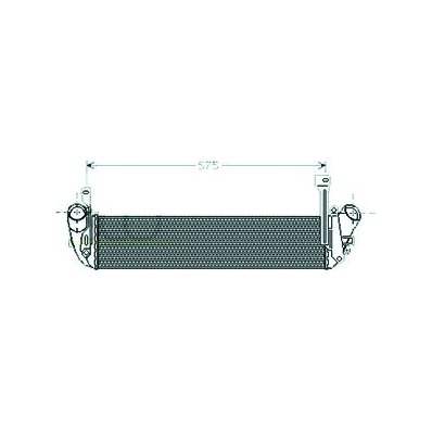 Intercooler per RENAULT KANGOO dal 2003 al 2007 Codice OEM 8200137653