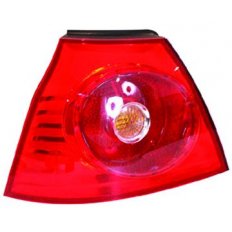 Fanale posteriore esterno rosso per VOLKSWAGEN GOLF  V  dal 2005 al 2009 lato sinistro guidatore