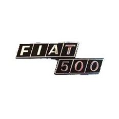 Sigla posteriore per FIAT 500 dal 1965 al 1975