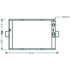 Radiatore acqua per IVECO DAILY dal 1989 al 2000