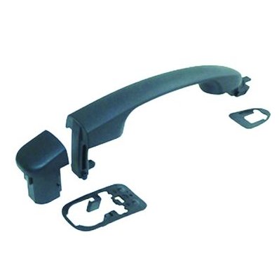 Maniglia esterna anteriore dx-posteriore dx-sx s-foro nottolino nera per FIAT BRAVO dal 2007 al 2014 Codice OEM 735440855