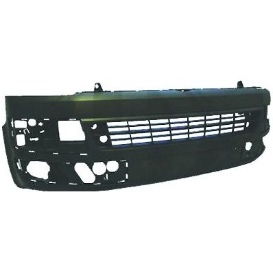 Paraurto anteriore nero per VOLKSWAGEN TRANSPORTER T5 dal 2009 al 2015 Codice OEM 7E0807217B7G9