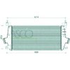 Intercooler per OPEL ASTRA H dal 2007 al 2009