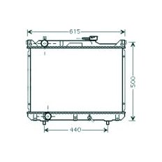 Radiatore acqua per SUZUKI GRAND VITARA dal 1998 al 2005