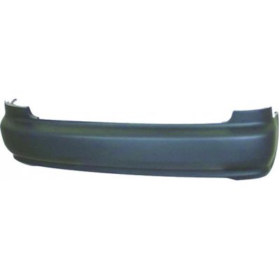 Paraurto posteriore nero per HONDA CIVIC dal 1991 al 1995 Codice OEM 71501SR3000ZZ