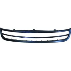 Cornice griglia centr paraurto per vetture senza fendinebbia per VOLKSWAGEN NEW BEETLE dal 1998 al 2005