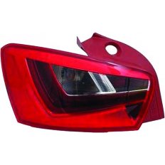 Fanale posteriore rosso led 5 porte per SEAT IBIZA dal 2008 al 2012 lato sinistro guidatore