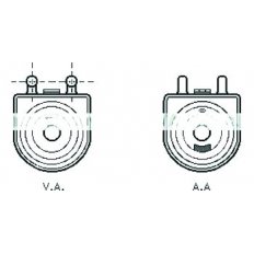 Radiatore olio per CITROEN C4 dal 2004 al 2008