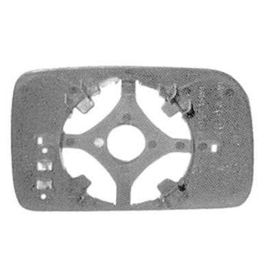 Piastra specchio retrovisore per SKODA FELICIA dal 1994 al 1997 lato sinistro guidatore Codice OEM 6N1857521A