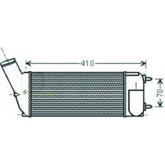 Intercooler per CITROEN C4 dal 2010 al 2013