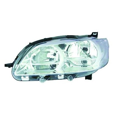 Proiettore per PEUGEOT 301 dal 2012 al 2016 lato sinistro guidatore Codice OEM 9675139480/
9675138880