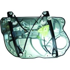 Meccanismo alzacristallo 5 porte anteriore con pannello per VOLKSWAGEN POLO dal 2001 al 2005 lato sinistro guidatore