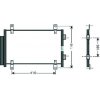 Condensatore per FIAT DUCATO dal 2002 al 2006