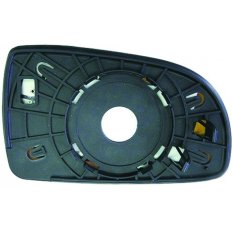 Piastra specchio retrovisore termica per CHEVROLET - DAEWOO AVEO dal 2008 al 2011 lato sinistro guidatore