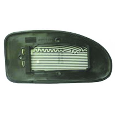 Piastra specchio retrovisore termica per FORD FOCUS dal 1998 al 2001 lato destro passeggero Codice OEM 1060598/1060598