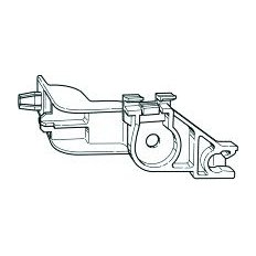 Staffa supporto faro per TOYOTA YARIS dal 1999 al 2003 lato destro passeggero