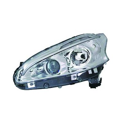 Proiettore lenticolare led per PEUGEOT 208 dal 2012 al 2015 lato sinistro guidatore Codice OEM 9802221480