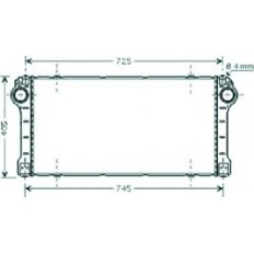 Intercooler per TOYOTA VERSO dal 2013