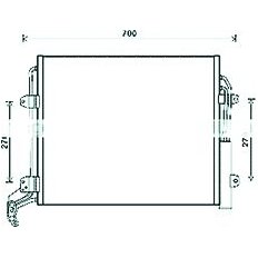 Condensatore per SEAT ALHAMBRA dal 2015