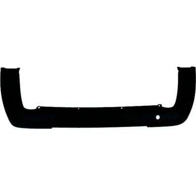 Paraurto posteriore verniciabile vetture con portellone per CITROEN NEMO dal 2007 Codice OEM 735489509