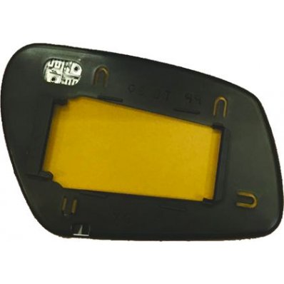 Piastra specchio retrovisore termica attacco rettangolare per FORD MONDEO dal 2003 al 2007 lato sinistro guidatore