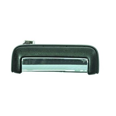 Maniglia esterna portellone nera con leva cromata per MITSUBISHI L200 dal 1996 al 2001 lato sinistro guidatore Codice OEM MB365362