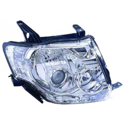 Proiettore per MITSUBISHI PAJERO dal 2006 al 2015 lato destro passeggero Codice OEM 8301A894