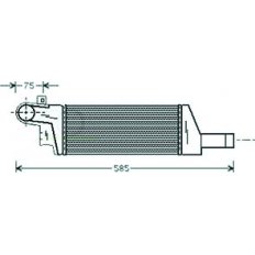 Intercooler per OPEL CORSA C dal 2000 al 2003