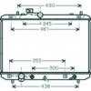 Radiatore acqua per SUZUKI SWIFT dal 2005 al 2007