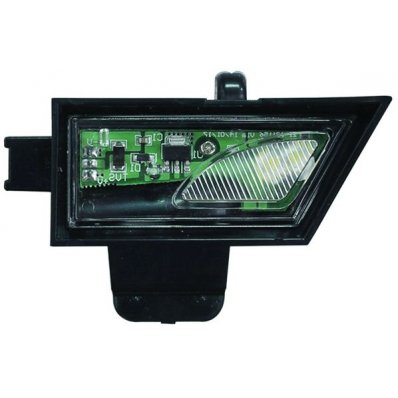 Luce di cortesia montaggio su retrovisore per VOLKSWAGEN GOLF  VII dal 2013 al 2016 lato destro passeggero Codice OEM 5G0945292