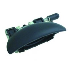 Maniglia esterna posteriore nera per PEUGEOT 206 dal 2009 al 2013 lato sinistro guidatore