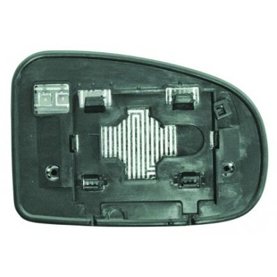 Piastra specchio retrovisore termica per TOYOTA PRIUS dal 2009 al 2011 lato sinistro guidatore Codice OEM 8796174010