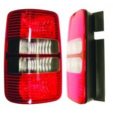 Fanale posteriore 2 porte fumé per VOLKSWAGEN CADDY dal 2010 al 2015 lato sinistro guidatore