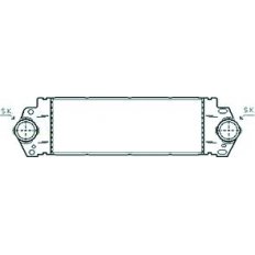 Intercooler per VOLKSWAGEN TRANSPORTER T5 dal 2003 al 2009