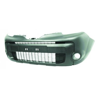 Paraurto anteriore nero (adatto anche a versioni con fendinebbia) per RENAULT KANGOO dal 2013 Codice OEM 620103674V